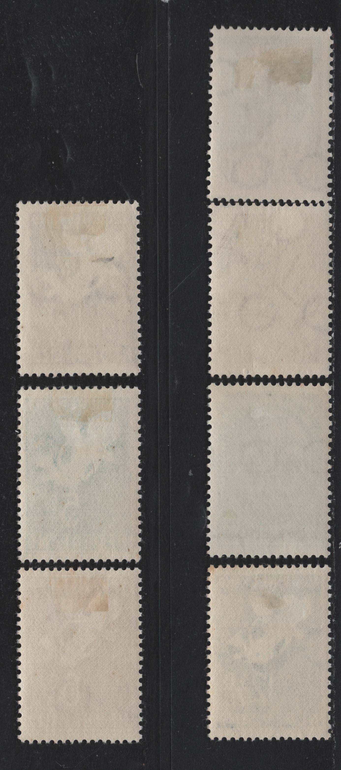 Lot 75 Netherlands SC#206-208, B90-B93 1.5c - 12.5c+3.5c Multicolored - Indigo , 1936-1937 Child Welfare - 5th Boyscouts World Jamboree Issues, 7 F/VFOG Singles