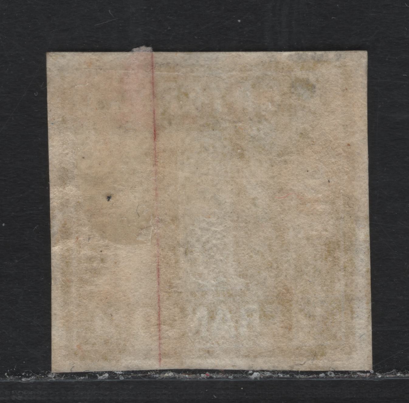 Lot 10 Bavaria SC#9 (Michel# 8I) 1kr Yellow , 1862 Numeral Issue, A VFOG Single, Plate 2, Full Margins On All Sides