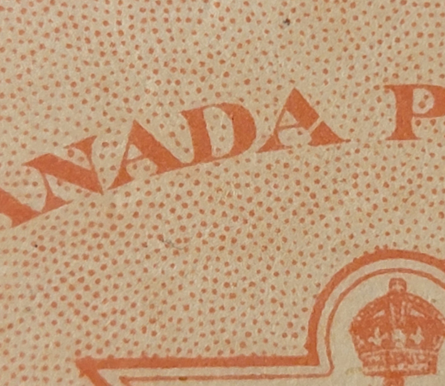Lot 267 As Lot 265, But Cover Shows Cracked "A" In Canada, Which Is Likely Constant
