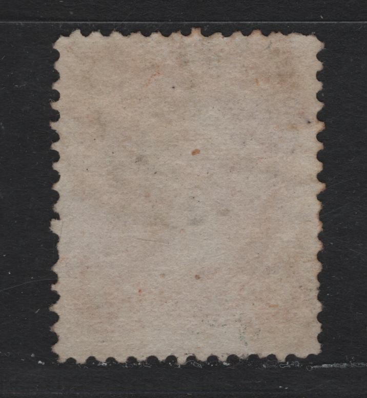 Lot 26 Canada #22 1c Brown Red , 1868-1876 Large Queen Issue, A Fine Used Single, FO-M Paper, Perf 12