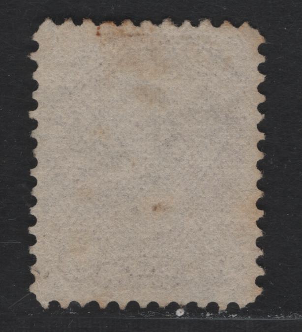 Lot 23 Canada #39b 6c Brown Queen Victoria, 1870-1893 Small Queen Issue, A Fine Used Single, Mid Montreal Printing, Perf 11.75x12, MM-D Paper, Bullseye Cancel.