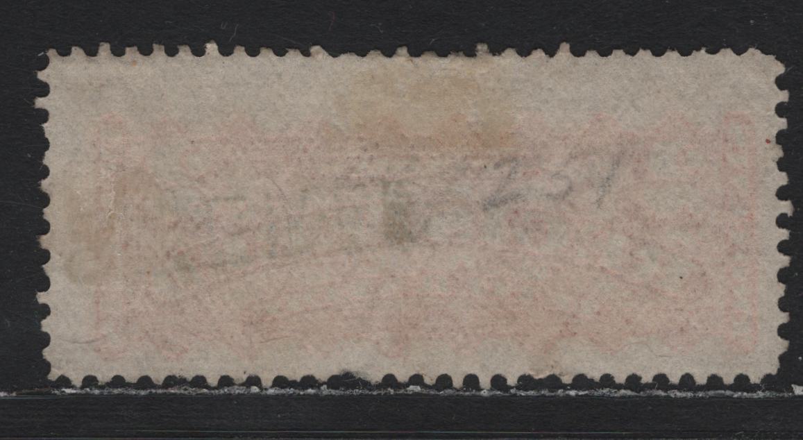 Lot 44 Canada #F1d 2c Orange Red , 1875-1896 Registration Issue, A Very Good Used Single, Montreal Printing, Stout Vertical Wove Paper With Coarse Mesh, Perf 12x11.75.