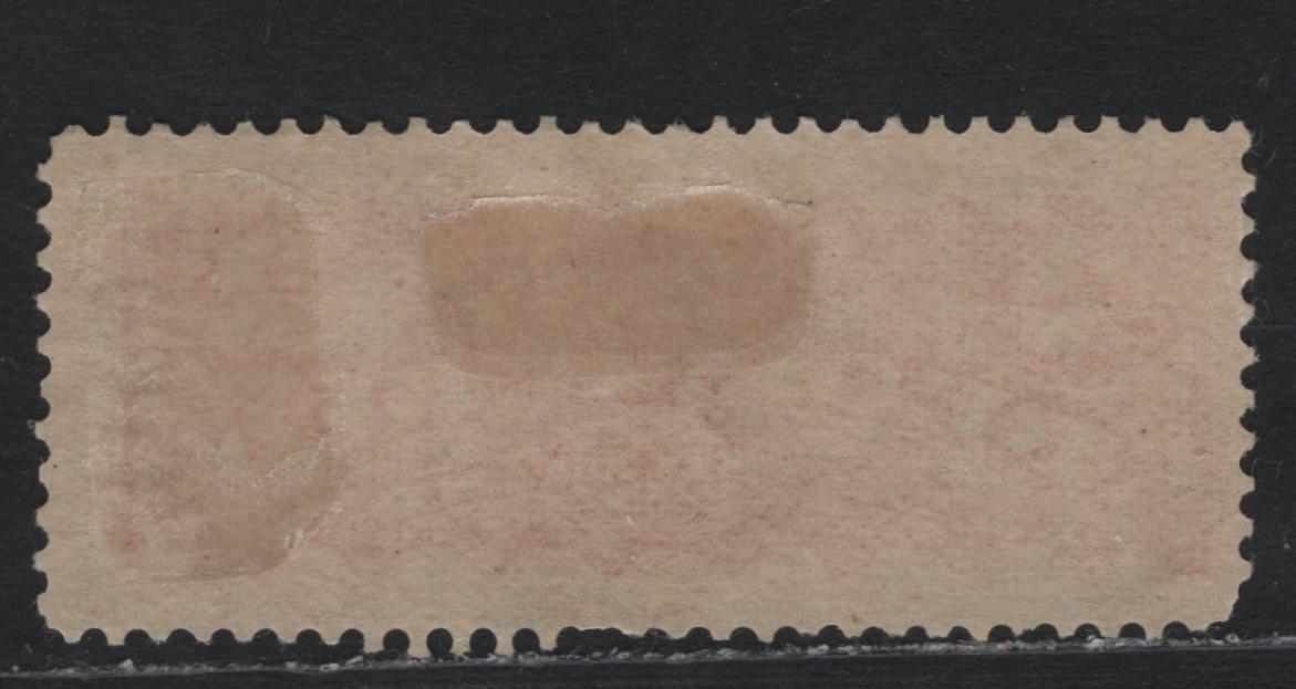 Lot 45 Canada #F1a 2c Vermillion , 1875-1896 Registration Issue, A FOG Single, Late Montreal Printing, Stout Horizontal Wove Paper, Perf 12.
