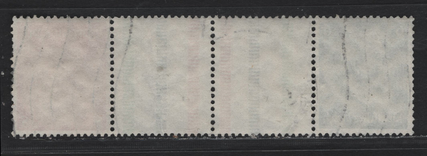 Lot 84 Germany SC#419-420 (KZ29.1) 6pf - 8pf Dark Green - Orange , 1933-1936 Hindenberg Issue, A Fine Used Tete-Beche Horizontal Gutter Booklet Pair