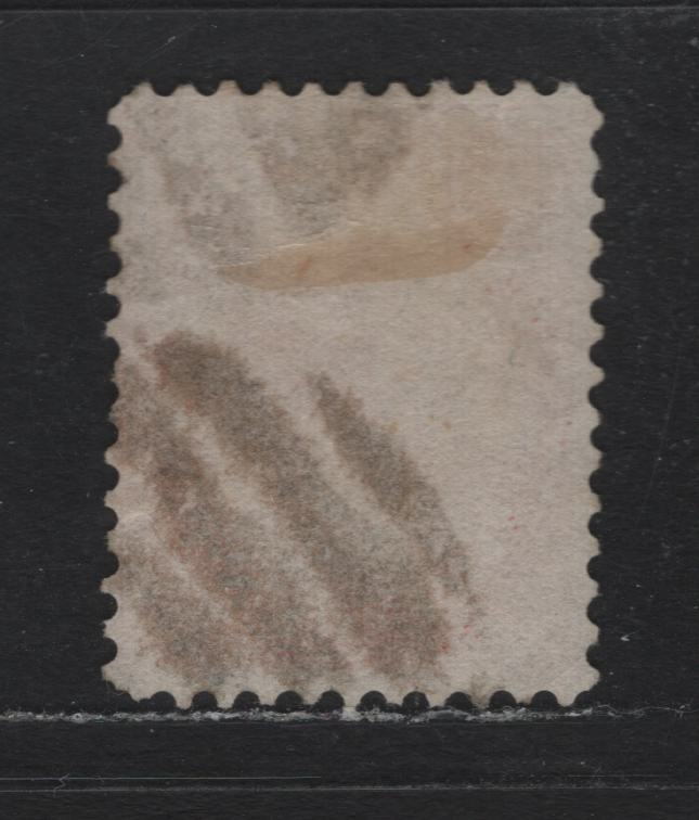 Lot 1 Canada #14 1c Rose Queen Victoria, 1859-1864 First Cents Issue, A Fine Used Single, Perf 12x11.9, Unchecked As To Exact Paper Type, But A Medium Translucent Vertical Wove.
