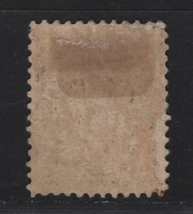 Lot 75 Canada (C) #66 1/2c Black Queen Victoria, 1897-1898 Maple Leaf Issue, A Very Fine Used Single, ABN-X Paper, Perf 12x11.9