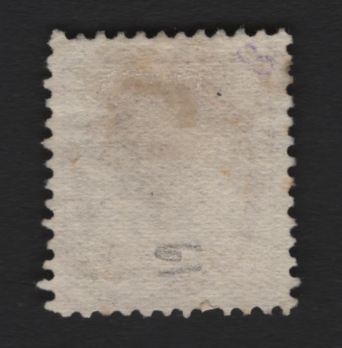 Lot 94A Canada #73ii 10c Brown Violet Queen Victoria, 1897-1898 Maple Leaf Issue, A Very Good Used Single, ABN-CC Paper, Perf 12.1x12