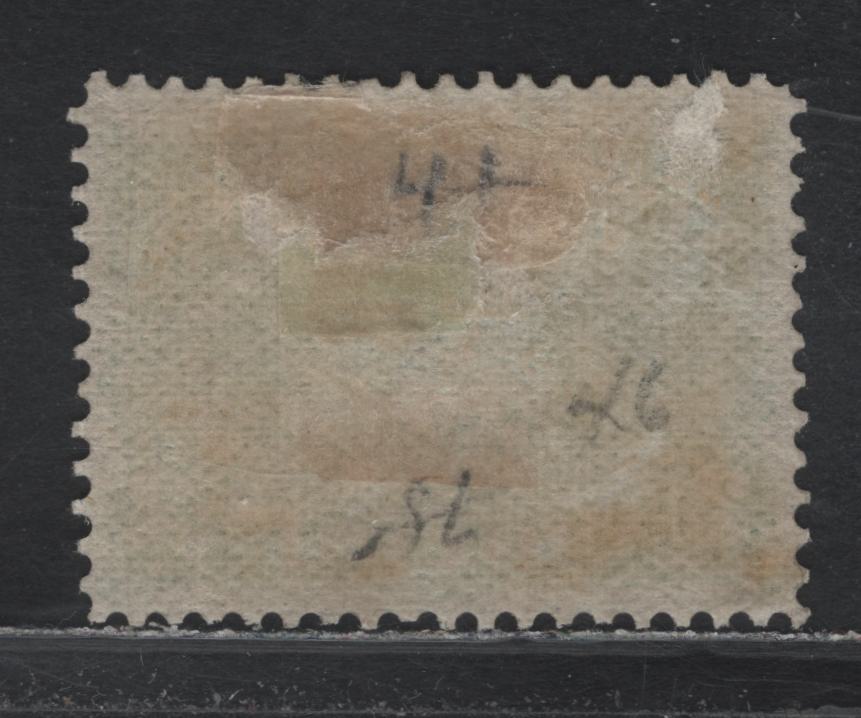 Lot 210 (C) Newfoundland #46 2c Yellow Green, 1880-1896 4th Cents Issue, A VFOG Single, 1882 Printing, Stout Horizontal Wove Paper, Unchecked As To Specific Type & Perf, Large Part OG.