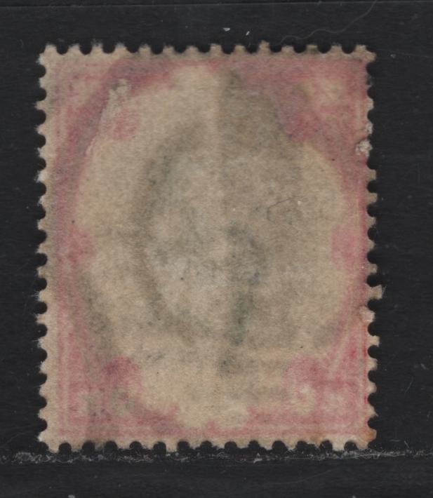 Lot 146 Great Britain SG#257 1/- Dull Green & Carmine, 1902-1910 King Edward VII Issue, A Very Good Used Single, De La Rue Printing, Portsmouth Parcel Cancel