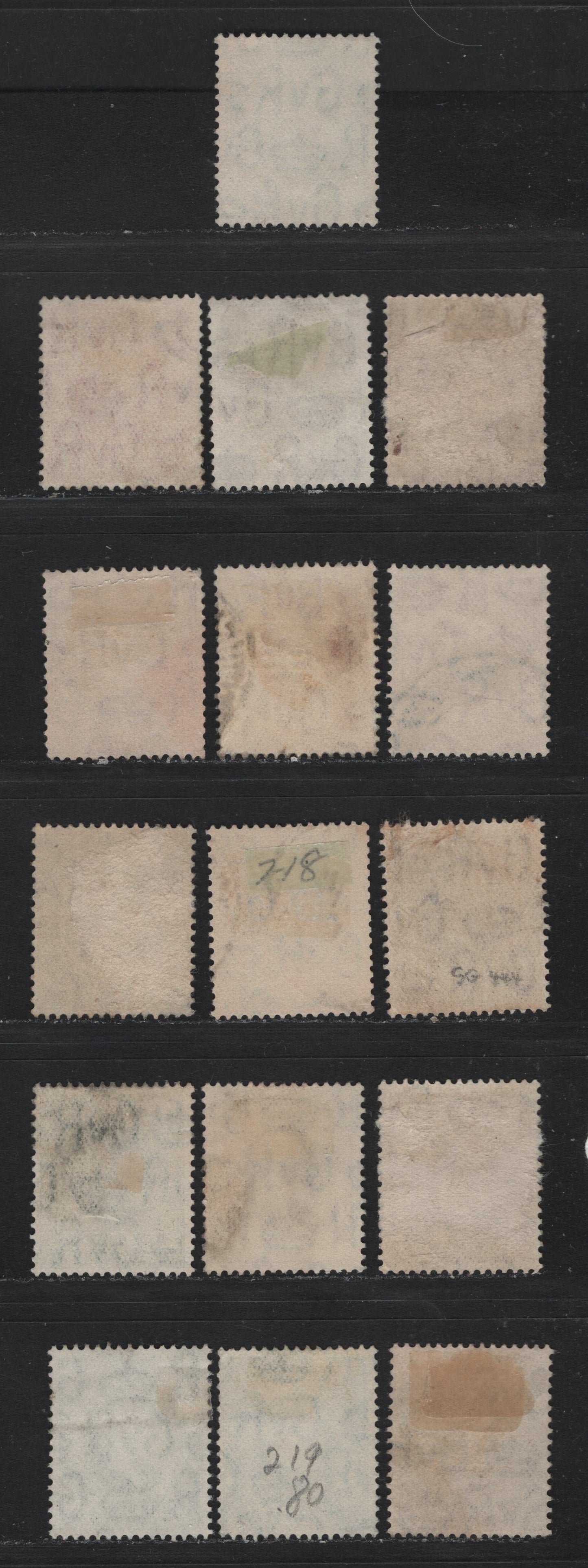 Lot 178 Great Britain (C) SG#439-449 1/2d - 1/- Green - Bistre Brown, 1934-1936 KGV Photogravure Issue, 16 Very Fine Used Singles, Includes Medium & Large Format 1.5d, Medium Format 1/2d & 2d As Well As Two Shades of 3d