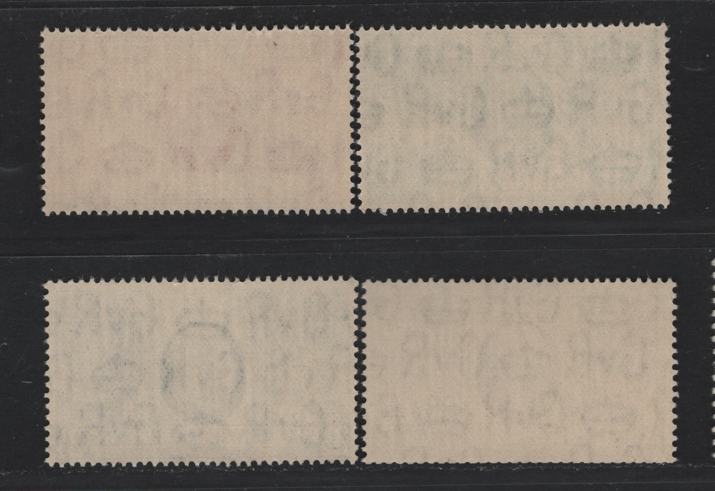 Lot 182 Great Britain SG#453-456 1/2d - 1.5d Green - Red Brown, 1935 Silver Jubilee Issue, 4 VFNH Singles, Includes Booklet Single Of The 1.5d Red Brown With Upright Wmk
