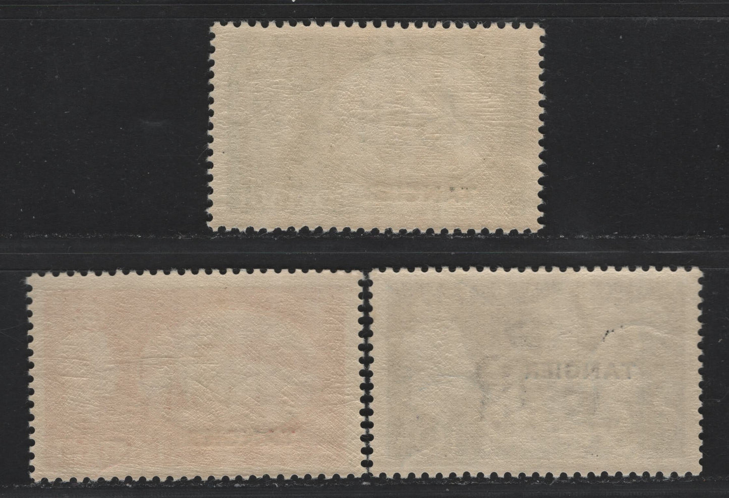 Lot 211 Morocco Agencies - Tangier SG#286-288 2/6d - 10/- Yellow Green - Ultramarine , 1951 Festival High Values, 3 VFNH Singles