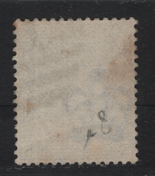 Lot 91 Great Britain SG#157 2.5d Blue, 1880-1883 Queen Victoria Surface Printed Issue, A Very Fine Used Single, Plate 22, Imperial Crown Wmk