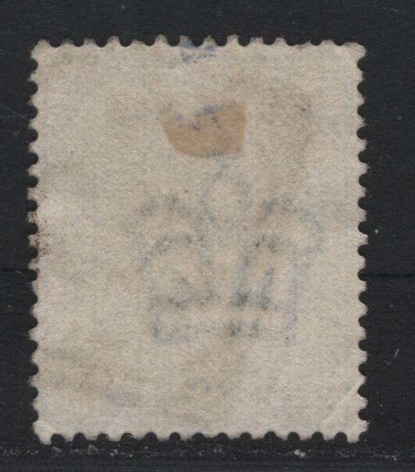 Lot 94 Great Britain SG#157 2.5d Blue, 1880-1883 Queen Victoria Surface Printed Issue, A Fine Used Single, Plate 22, Octagonal London Squared Circle Cancel, Dated Sept 8 1882.