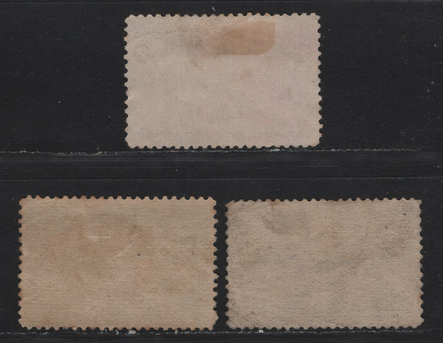 Lot 103 United States SC#231-232, 234 2c - 5c Brown Violet - Chocolate , 1893 Columbian Exposition Issue, 3 Very Fine Used Singles