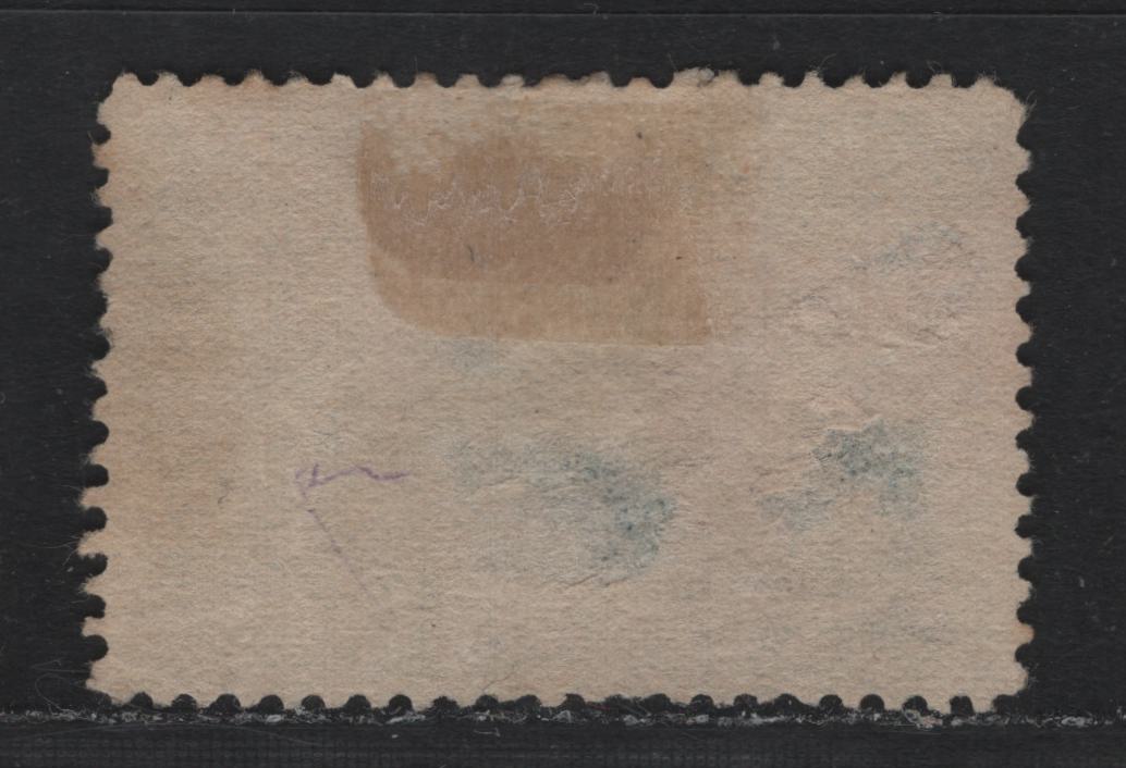 Lot 133 United States SC#238 15c Dark Blue Green , 1893 Columbian Exposition Issue, A Very Good Used Single, Horizontal Wove Paper, Shallow Hinge Thins On The Back