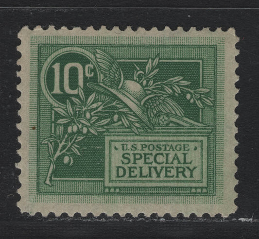 Lot 143 United States SC#E7 10c Green , 1908 Special Delivery Issue, A VGOG Single, Upright Wmk