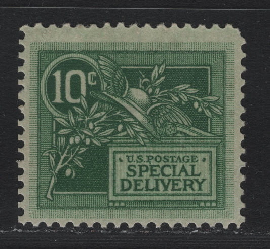 Lot 145 United States SC#E7var 10c Green , 1908 Special Delivery Issue, A VFOG Single, Inverted Wmk
