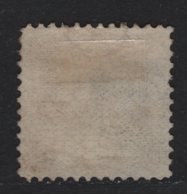 Lot 24 United States SC#113var 2c Brown , 1869 Presidents Issue, A Fine Used Single, Double Grill, Showing Two Overlapping Grill Impressions Where The Dimensions Overall Are Larger Than 9.5x9mm Area Covered By Just One Grill Impression, Perf 11.8x12.