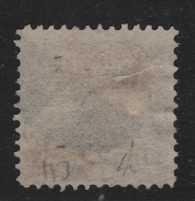 Lot 25 United States SC#113var 2c Brown , 1869 Presidents Issue, A Fine Used Single, Perf 12x11.8, Faint Grill Impression That Appears To Measure 13x9mm Which Makes it Either An Unlisted Sideways F Grill, Or A Double Grill