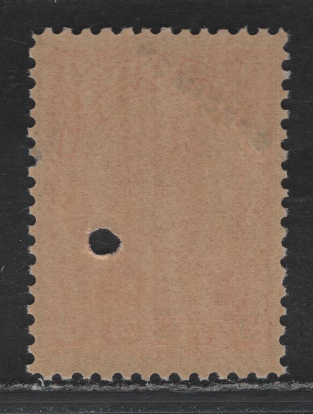 Lot 180 Newfoundland (C) #93s 3c Orange, 1897-1901 Royal Family Issue, A VFNH Single, Specimen Overprint, Security Punch Hole, ABNN-C Paper.