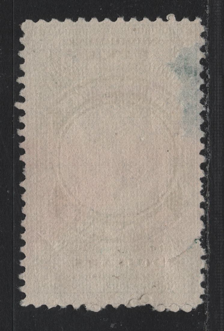 Lot 25 Canada - New Brunswick (C) Van Dam#NBP13 $3 Green, 1925 Engraved Probate Issue, A Good Used Single, Large Tear At LL