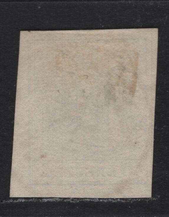 Lot 171 Austria Scott#5e 9kr Blue , 1854 Arms Issue, A Very Fine used Single, Type III, Machine Made Cancel