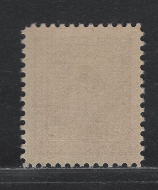Lot 360 Canada #250 2c Deep Brown , 1942-1943 KGVI War Issue, A SUPNH Single, CBN-ZZZZZZ Paper, Perf 11.85x11.9, Nearly Perfectly Centered Amid Large Margins.