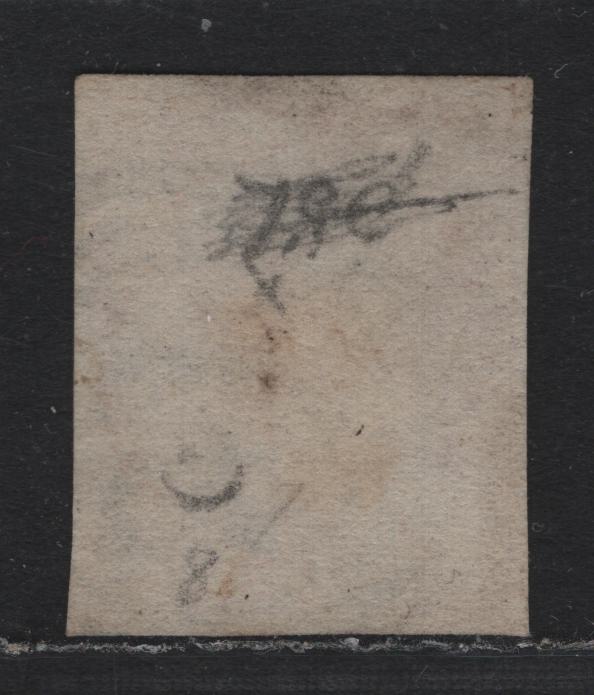 Lot 303 Canada #8 (C) 1/2d Rose , 1852-1857 Pence Issue, A Fine Used Single, Horizontal Wove Paper, 4 Ring Montreal Cancel
