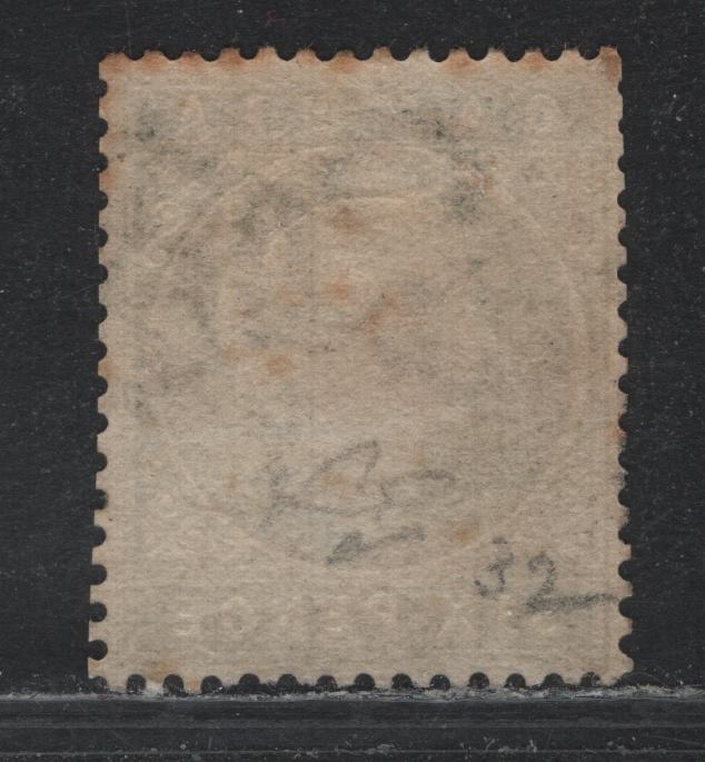 Lot 329 Gambia (C) Gibbons#32d 6d Olive Green , 1886-1893 Queen Victoria Cameo Heads Issue, A Fine Used Singles, Sideways Crown CA Wmk, Gambia Cancel Dated Feb 3 1889