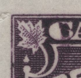 Lot 393 Canada SC#J20var 10c Deep Rose Lilac Numeral, 1935-1967 Fourth Postage Due Issue, A VFNH Single On CBNE-T Paper, Showing Smudge Through "C" Of Canada, Perf. 11.9