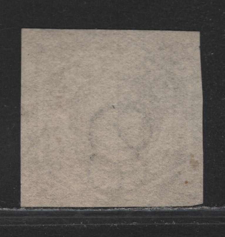 Lot 314 Australia - NSW SG#93a 6d Fawn , 1854-1859 Queen Victoria Diadem Issue, A Good Used Imperf Single, Wmk 8 In Error, Right Margin Large, Top Margin Full, Left Margin Clear to Just Barely In And Bottom Margin Just In All Along.