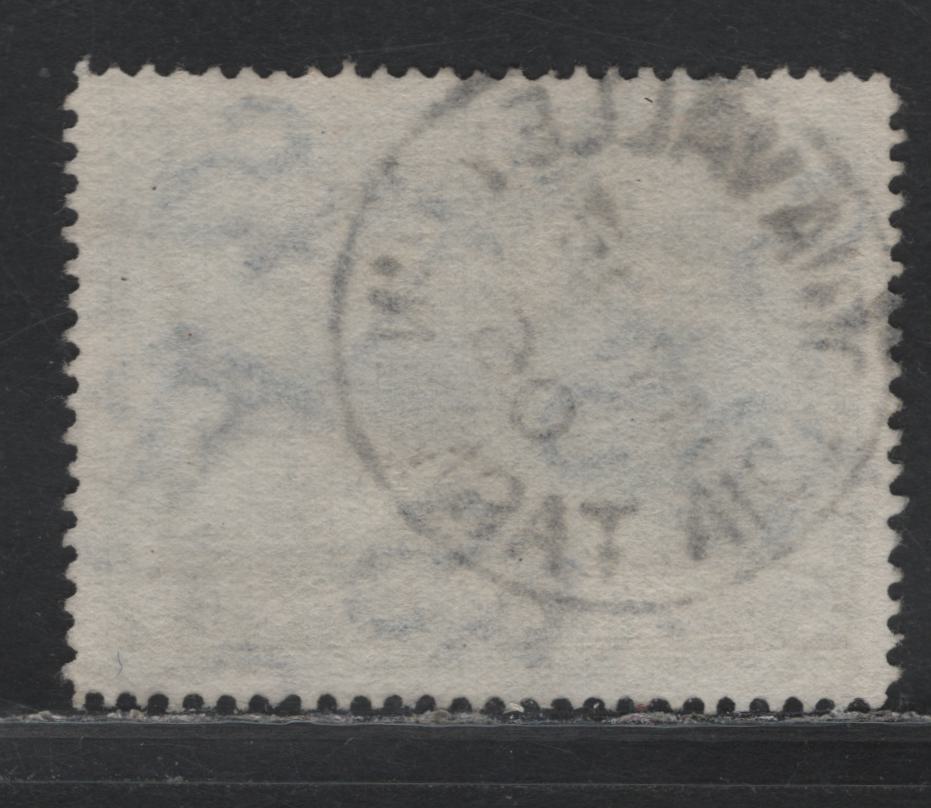 Lot 343 Australia - Tasmania SG#235 5d Bright Blue , 1899-1900 Engraved Pictorial Issue, A Very Fine Used Single, Scarce May 15 1906 Victoria Valley CDS Cancel