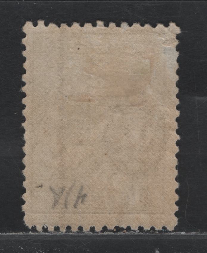 Lot 370 Australia SG#37 3d Yellow Olive , 1915-1927 Kangaroo & Map Issue, A VGOG Single, Die 1, Third Wmk (Narrow Crown Over A), Small Thin At Upper Left Corner.