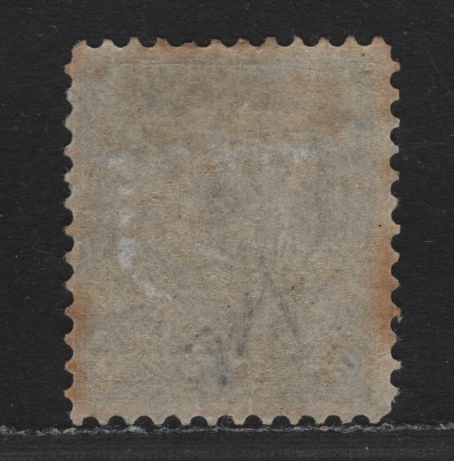 Lot 388 Egypt SG#7w 10pi Slate , 1866 Turkish Suzerainty Issue, A FOG Single, Perf 12, Upright Pyramid Wmk, Some Toning In Left & Right Margins.