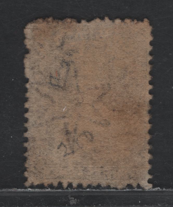 Lot 304 New Zealand SG#116 3d Brown Lilac , 1864-1871 Chalon Heads Issue, A Very Fine used Single, Line Perf 12.5, Nice, Light Auckland Cancel, Large Star Wmk, Dunedin Cancel.