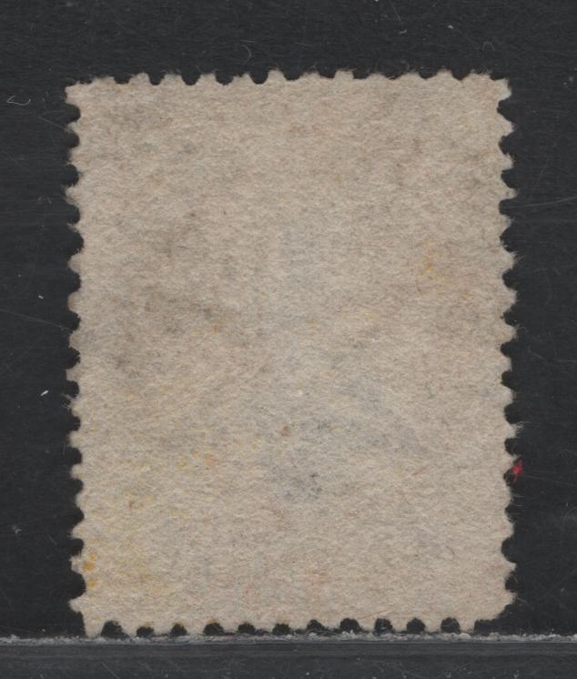 Lot 306 New Zealand SG#120 4d Ochre Yellow , 1864-1871 Chalon Heads Issue, A Fine Used Single, Large Star Wmk, Comb Perf 12.5, Very Fine Centering For This Issue.