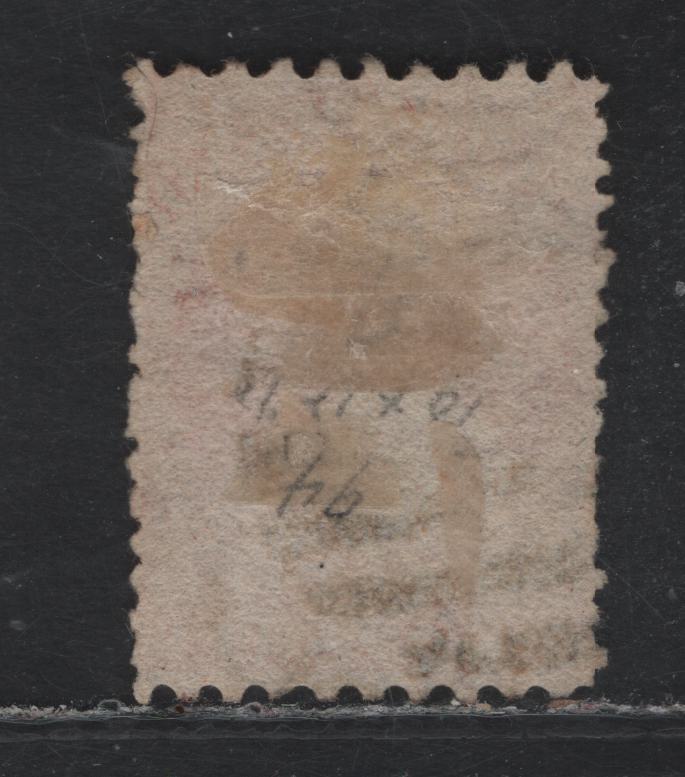 Lot 312 New Zealand SG#130 2d Vermillion , 1871-1873 Chalon Heads Issue, A Fine Used Single, Perf 10x12.5, Large Star Wmk, Christchurch Barred Cancel.
