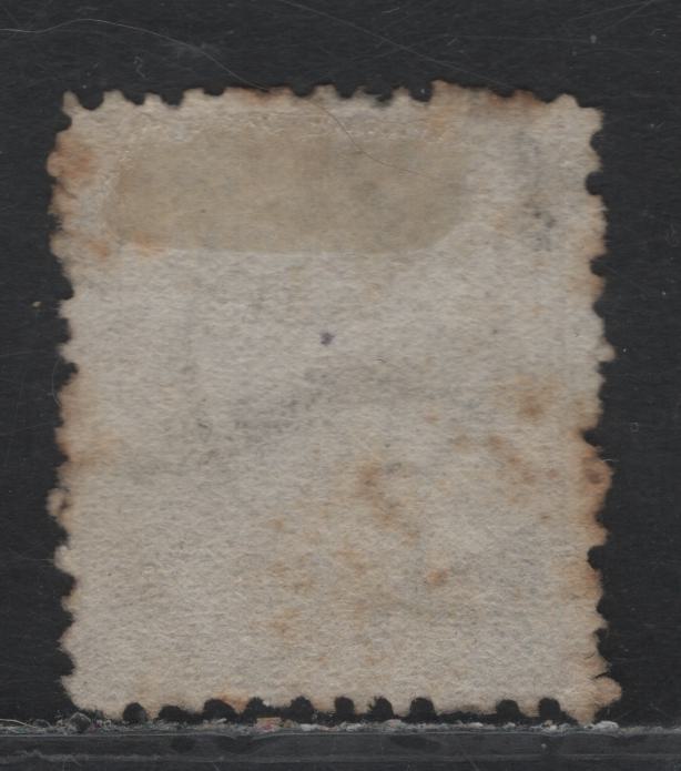 Lot 316 New Zealand SG#154 3d Brown , 1874-1878 First Sideface Issue, A Fine Used Single, Perf 12.5, Horiz. Wove Paper, Christchurch CDS Cancel, Toned Perfs.
