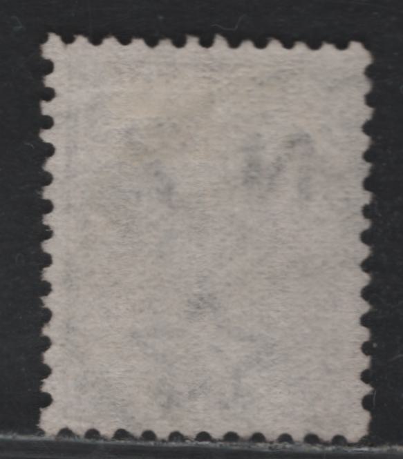 Lot 319 New Zealand SG#186 5/- Gray , 1874-1878 First Sideface Issue, A Fine Used Single, Comb Perf 12x11.5, Fine Centering For This Issue