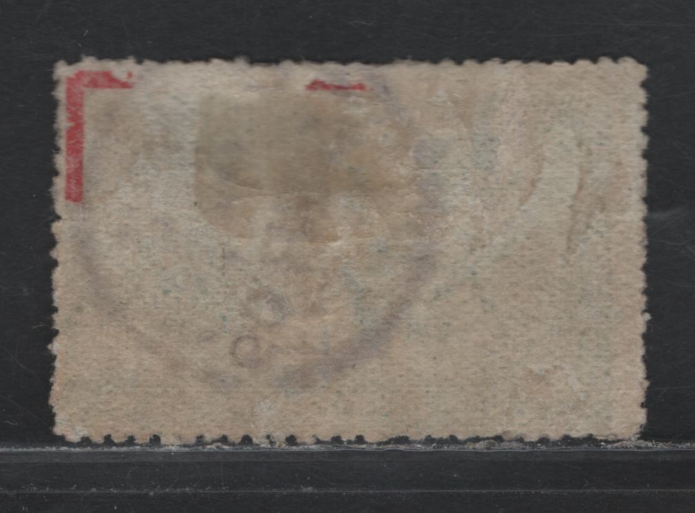 Lot 376 New Zealand SG#O66 2/- Blue Green , 1907-1911 Official Overprinted Pictorial Issue, A Fine Used Single, Perf 14, Nice 1909 CDS Cancel