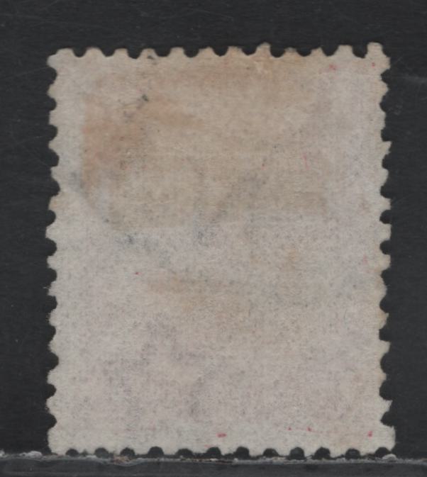 Lot 381 New Zealand SG#L6 1/- Rose , 1891-1898 Life Insurance Department Issue, A Fine Used Single, Perf 12x11.5