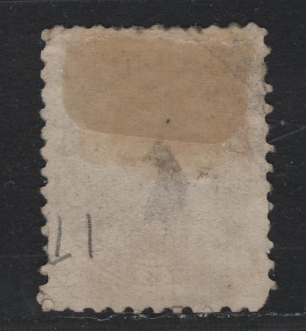 Lot 355 Canada (C) #17 10c Red Lilac , 1859-1864 First Cents Issue, A Fair Used Single, Cents-N Paper, Perf 11.75, Unusual Perf For This Shade, Usually Associated With The Last Printings.