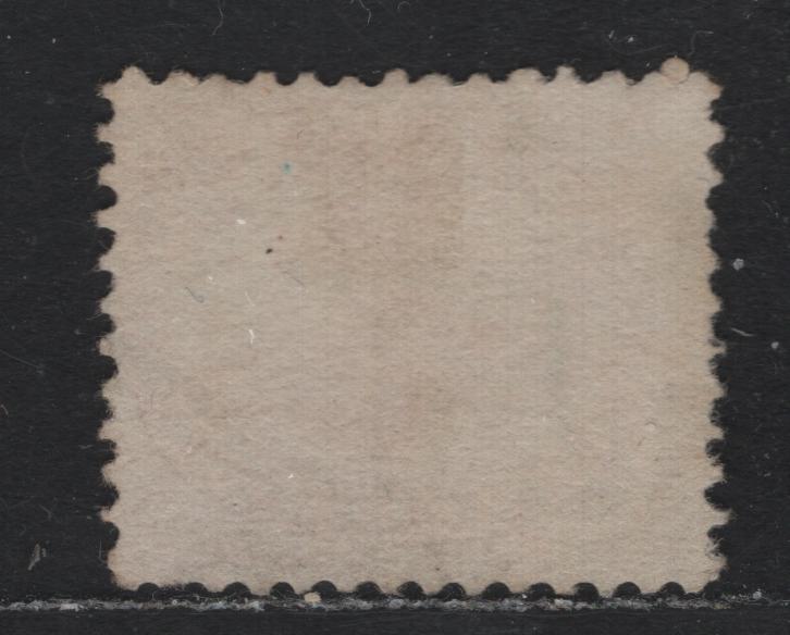 Lot 301 Canada #15 5c Vermillion , 1859-1864 First Cents Issue, A Very Good Used Single, Cents-E Paper, Perf 11.75x12, #37 Grid Cancel For Quebec.