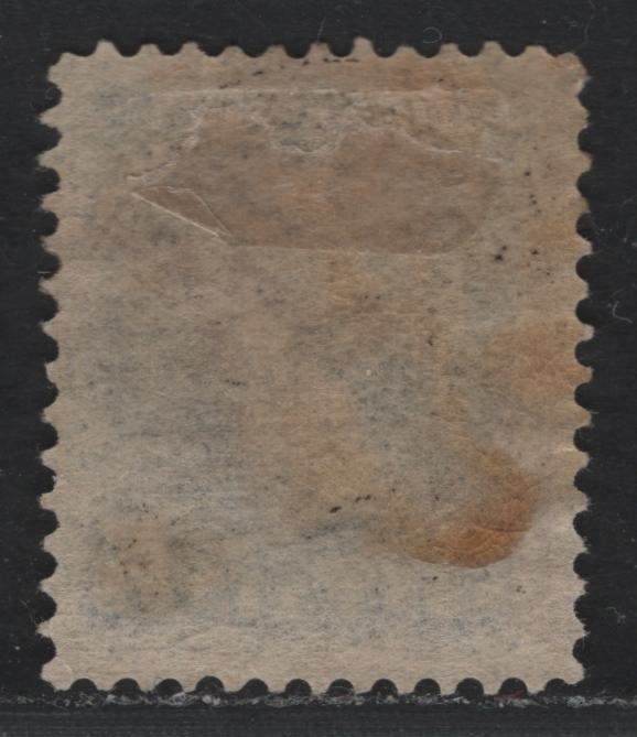 Lot 321 Canada (C)#42 5c Deep Gray , 1888-1897 Small Queen Issue, A FOG Single, Second Ottawa Printing, 2O-B Paper, Perf 12x12.2, Gum Is Mostly Present But Is Disturbed.