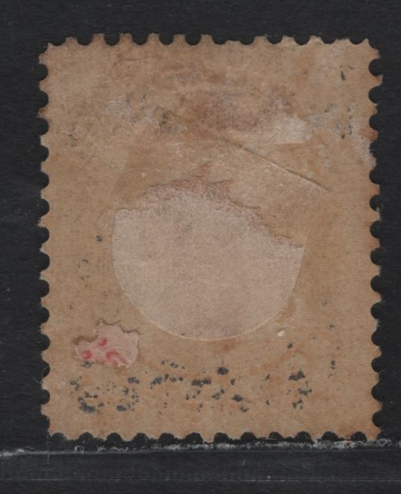 Lot 412 Canada #35i 1c Dull Yellow , 1870-1893 Small Queen Issue, A VFOG Single, Late Montreal Printing, Perf 12x12.1, Vertical Wove paper & Deep Cream Gum, Unchecked As To Specific Type.