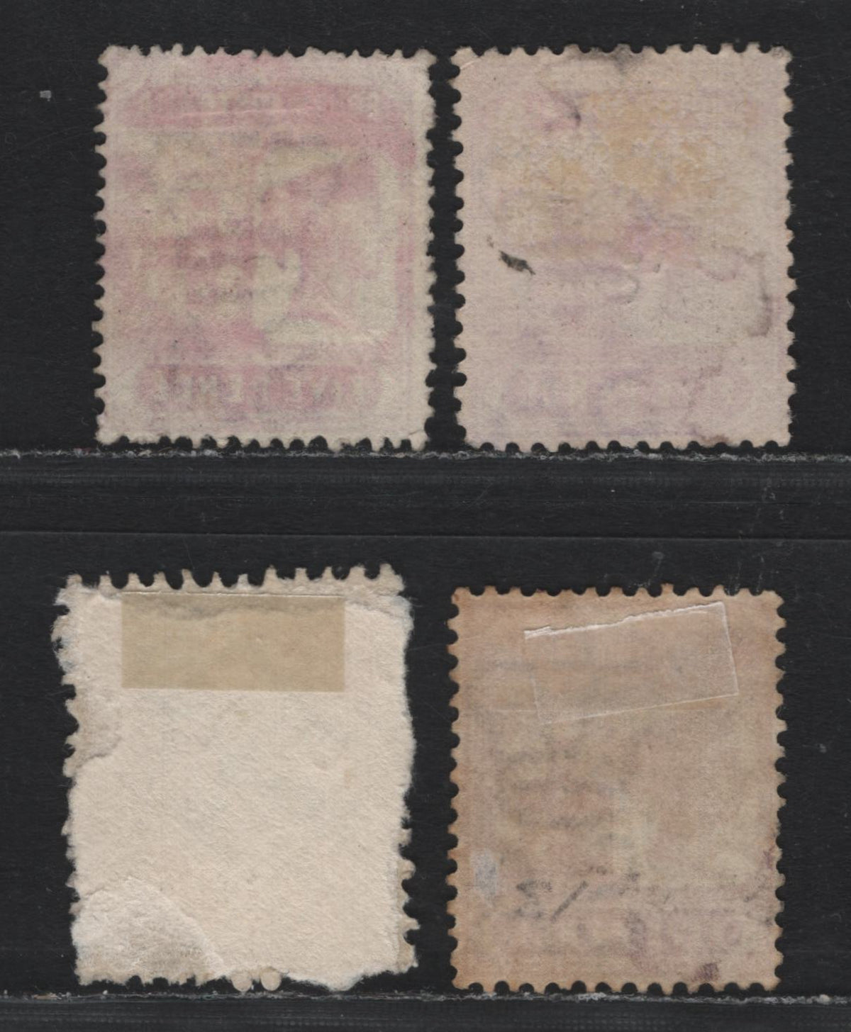 Lot 163 Australia - South Australia SG#235, 238a, 240, O76 5d Purple & Violet , 1894-1906 Queen Victoria & Arms Issue,  Fine/Very Fine Used Singles, Perfs 15, 13 & 12x11.5, Normal & Overprinted OS