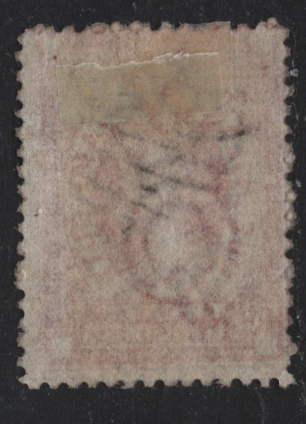 Lot 425 Australia - Queensland SG#F23 20/- Rose , 1871-1872 Postal Fiscal Issue, A Fine Used Single, Crown Over Q Wmk, Fiscal Cancel