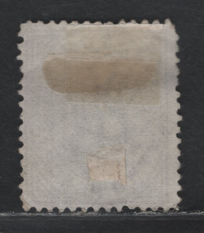 Lot 128a Australia - Victoria SC#135(SG#189) 2d Grey Mauve, 1873-1887 Bell Design Issue Wmk V Over Crown (VI), A Fine Used Single Die 2, Line Perf 12 1/2 Instead Of 13 Or 12. A Scare And Rare Emergency Perf