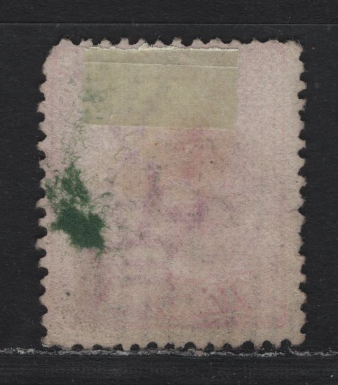 Lot 136 Australia - Victoria SG#206a (SC# 145) 4d Rosine , 1880-1884 Naish Design Issue, A Very Good Used Single, V Over Crown V1 Wmk, Bold #52 Barred Numeral Cancel For Junefield, A Settlement That Had A Low Mail Volume.